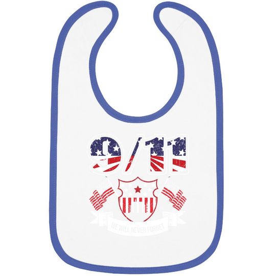Patriot Day Baby Bib