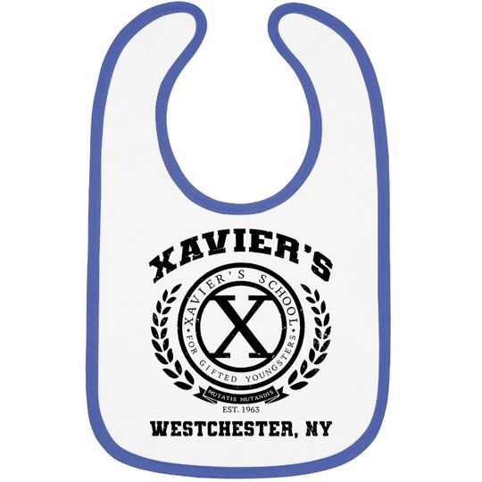 Xavier's School For Gifted Youngsters - Vintage Baby Bib