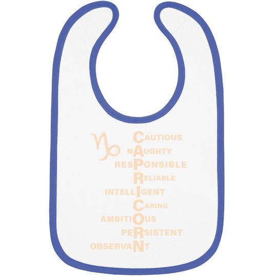 Capricorn Baby Bib