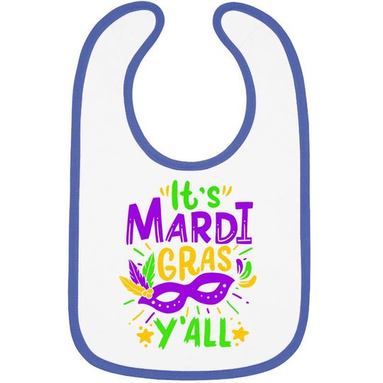 Mardi Gras Gift Baby Bib