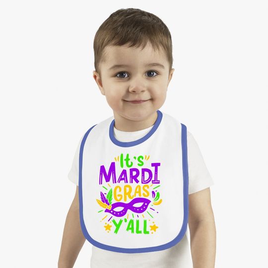 Mardi Gras Gift Baby Bib