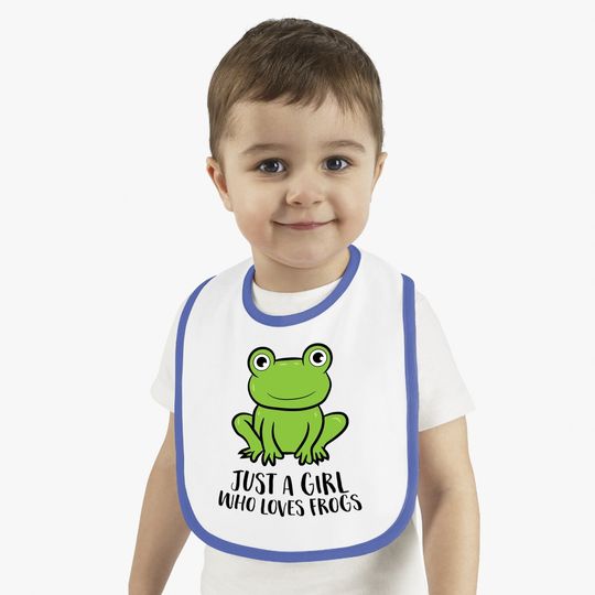 I Just Really Like Frogs Frog Lovers Baby Bib
