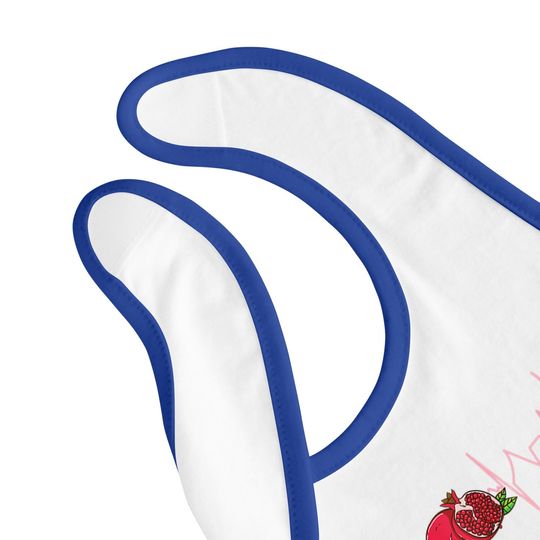 Pomegranate Heartbeatt Baby Bib