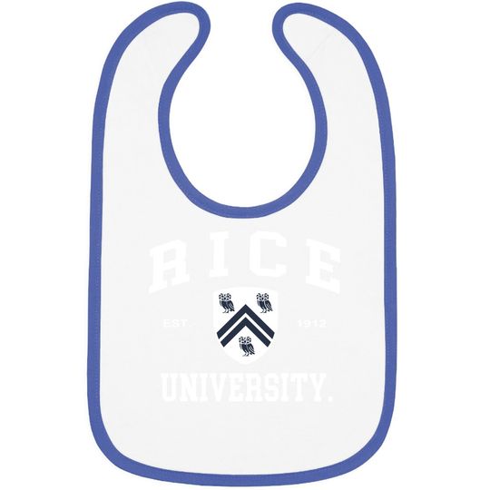 Rice University Owls Ncaa Seal Baby Bib
