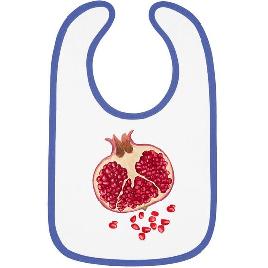 Pomegranate Lover Baby Bib