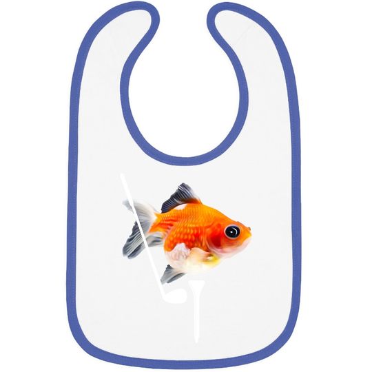 Funny Pearlscale Goldfish Baby Bib