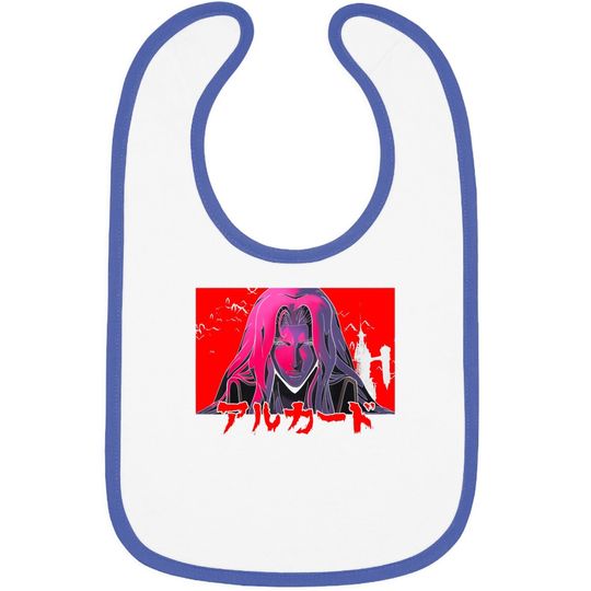 Castlevania Alucard Portrait Baby Bib