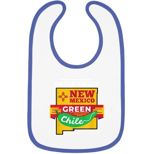 New Mexico Hatch Chile Green Chili Pepper Baby Bib