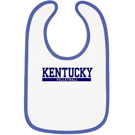 Kentucky Volleyball Baby Bib