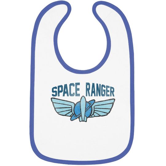 Space Ranger Star Command Logo Baby Bib