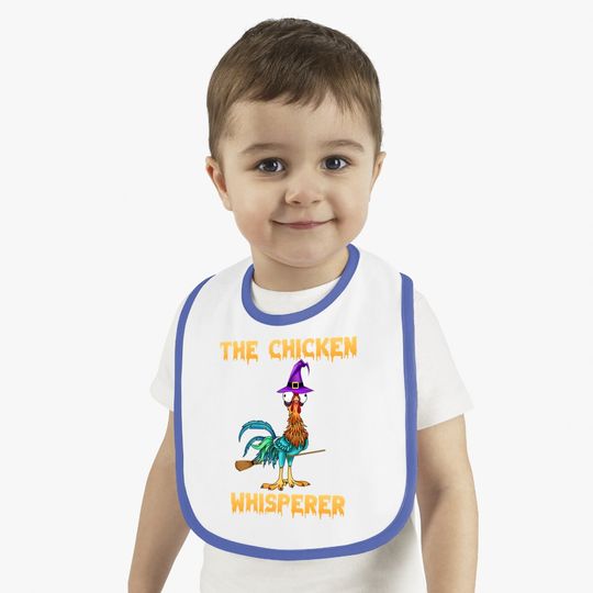 The Chicken Whisperer Hei Halloween Baby Bib