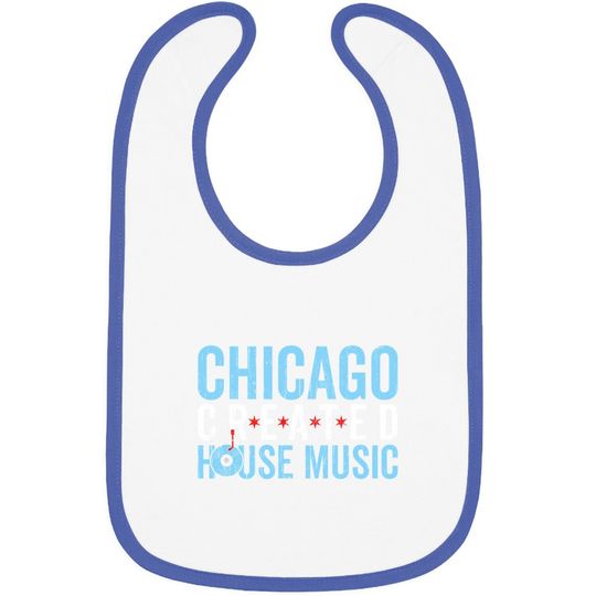 Chicago House Music Baby Bib