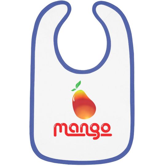 Mango Summer Fruit Design Baby Bib