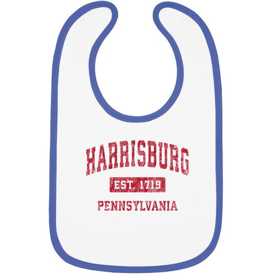 Harrisburg Pennsylvania Baby Bib