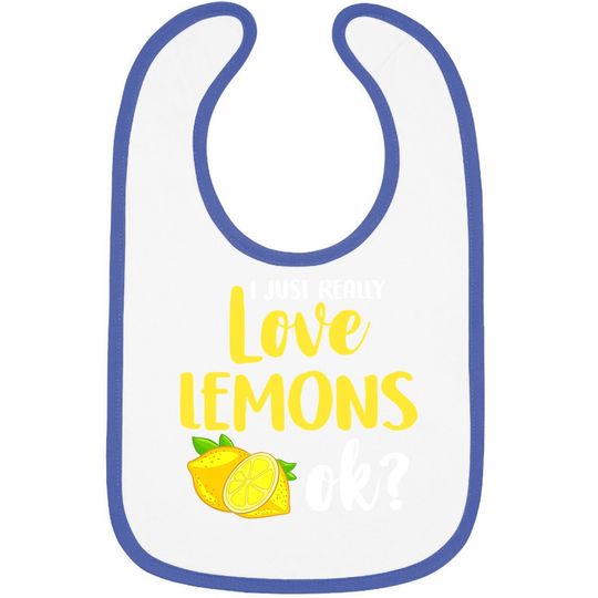 Lemon Lemonade Gift Juice Baby Bib