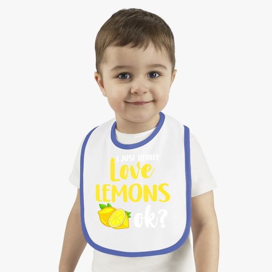Lemon Lemonade Gift Juice Baby Bib