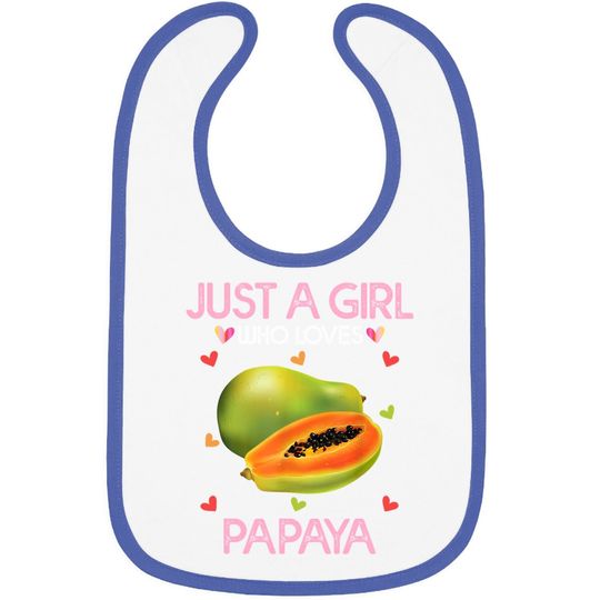 Papaya Fruit Baby Bib