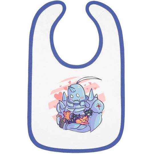 Fullmetal Alchemist Kittens Fashion Short Sleeve Baby Bib
