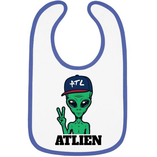 Atlanta Atlien Atl Gift Baby Bib