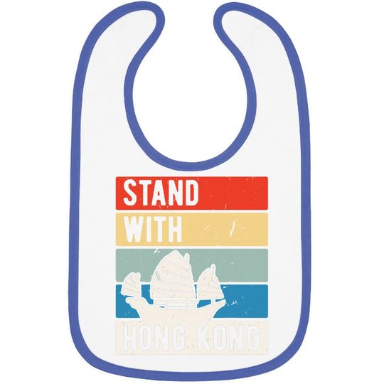 Stand With Hong Kong No China Extradition Protest Baby Bib