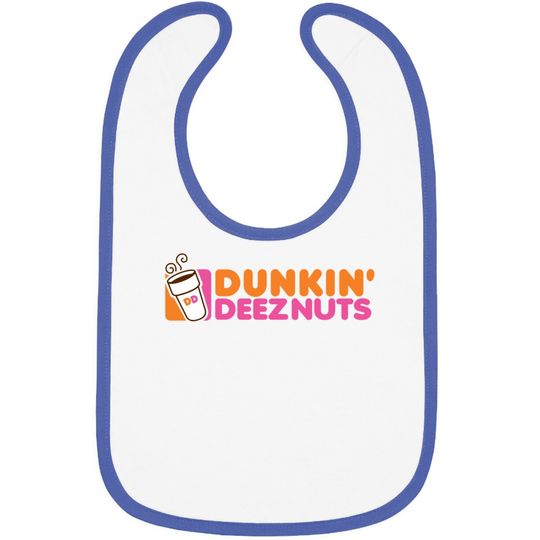 Dunkin Deeznuts Baby Bib