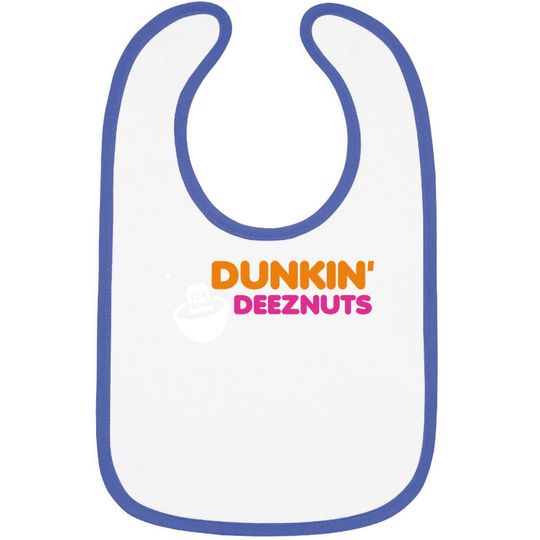 Dunkin Deez Nuts Baby Bib