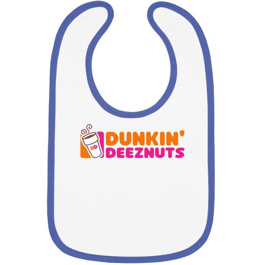 Dunkin Deez Nuts Baby Bib