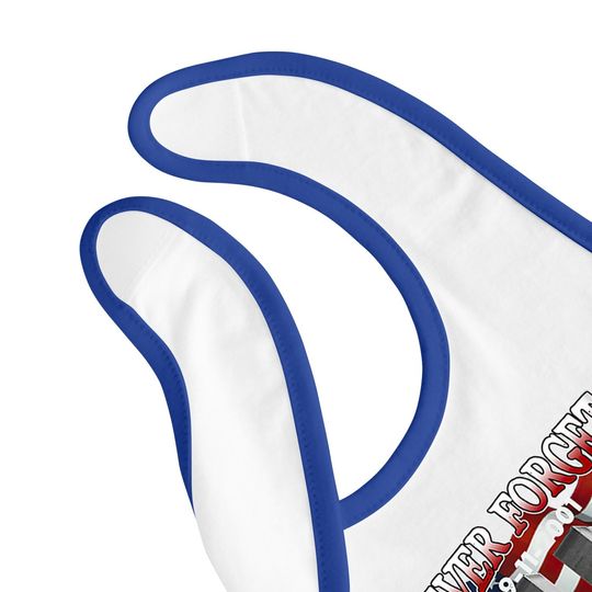 Never Forget 9-11-2001 20th Anniversary Funny Firefighters Baby Bib