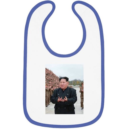 Kim Jong Un Blood Baby Bib