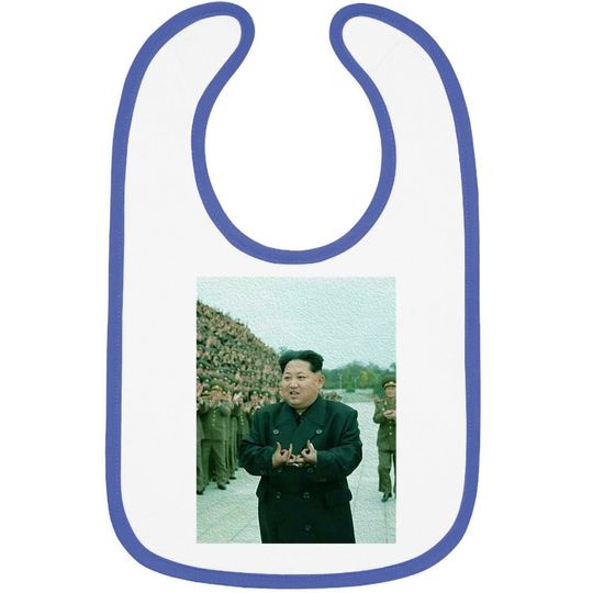 Kim Jong Un Blood Baby Bib