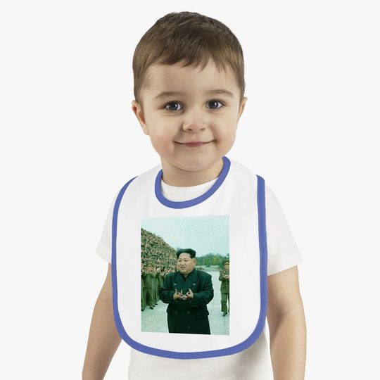 Kim Jong Un Blood Baby Bib
