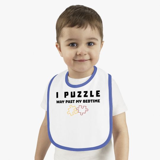 Jigsaw Puzzle Baby Bib