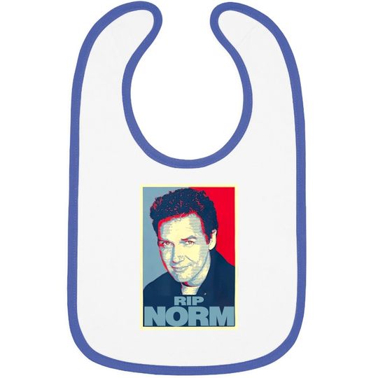 Rip Norm Macdonald 1959-2021 Baby Bib