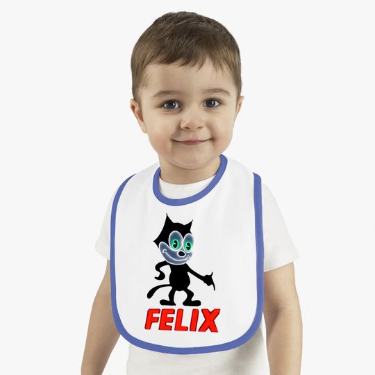 Felix The Cat Glowing Baby Bib