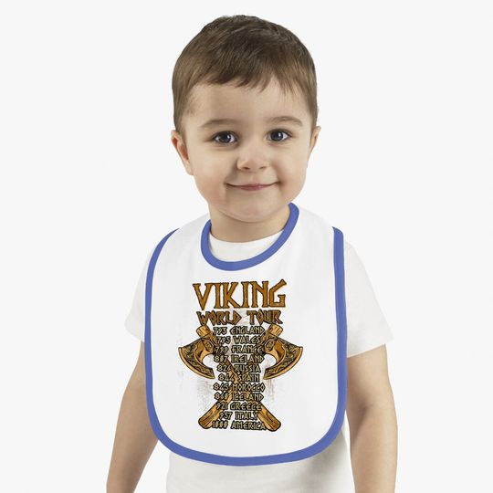 Viking World Tour Baby Bib