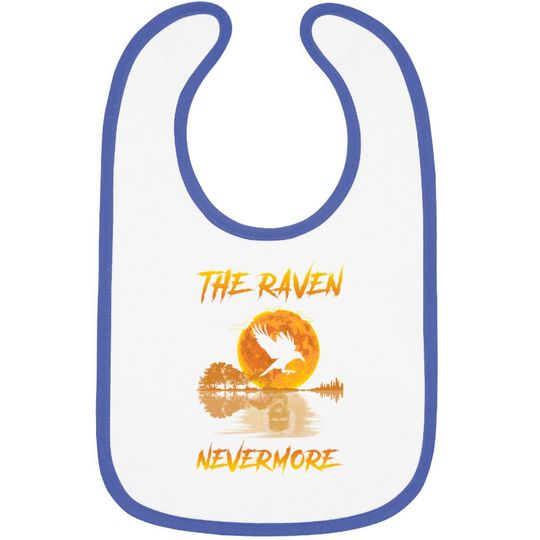 The Raven Nevermore Baby Bib