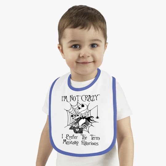 Jack Skellington Baby Bib