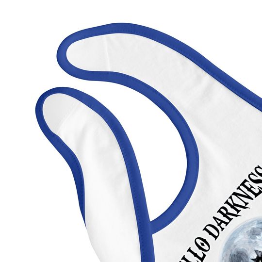 Hello Darkness My Old Friend Baby Bib