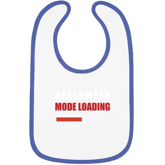 Halloween Mode Loading Baby Bib