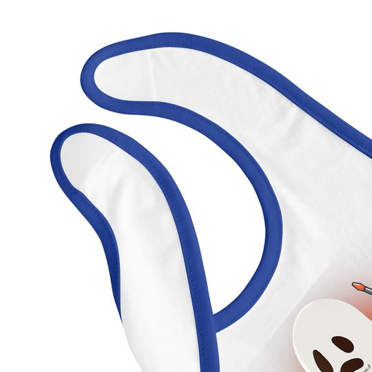 Ghost Halloween Error 404 Costume Not Found Baby Bib