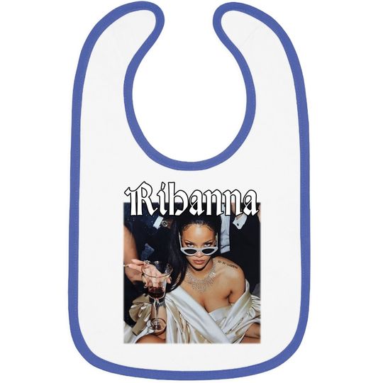 Rihanna Singer Baby Bib