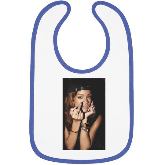 Rihanna Singer Baby Bib