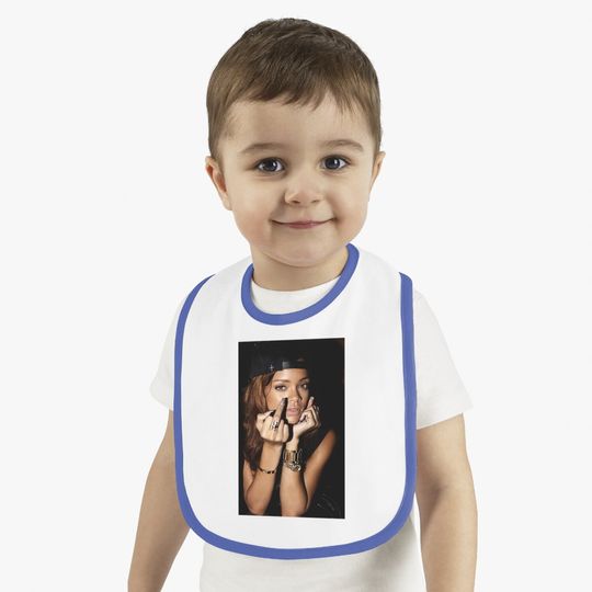 Rihanna Singer Baby Bib