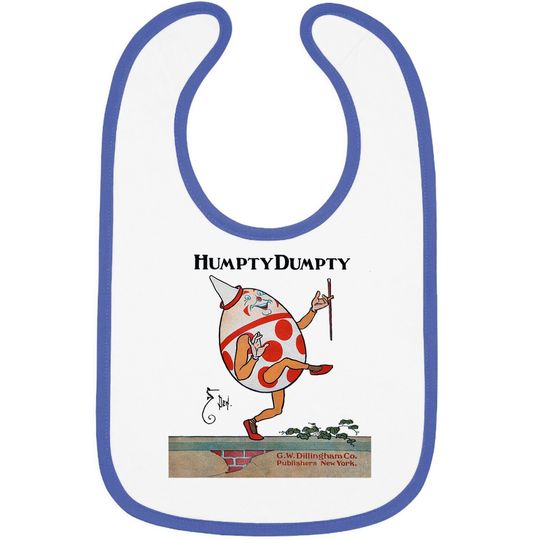Humpty Dumpty The Great Fall Baby Bib