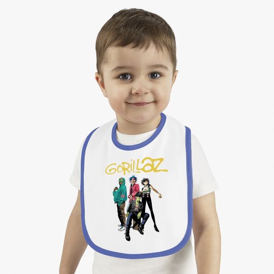 Gorillaz Baby Bib