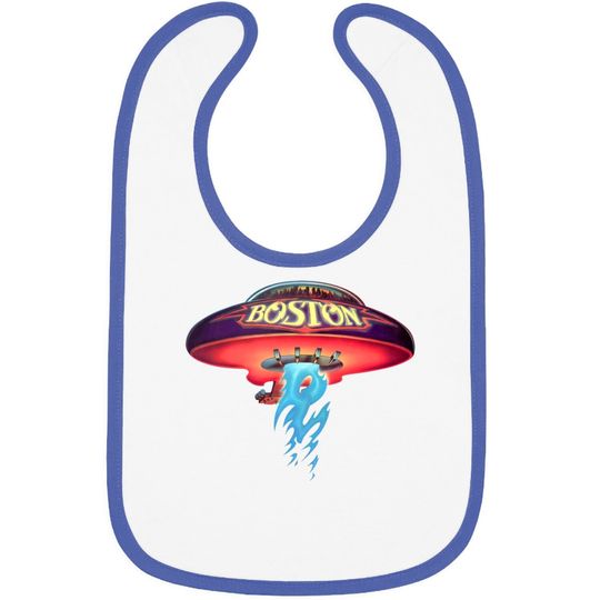 Boston Rock Band Mans Soft Bib