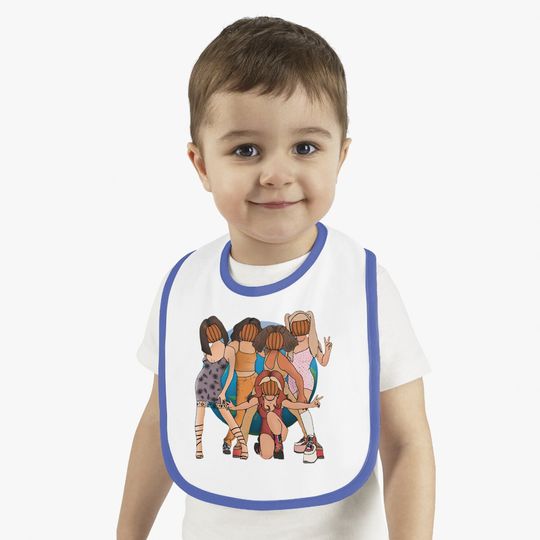 Pumpkin Spice Girls Baby Bib
