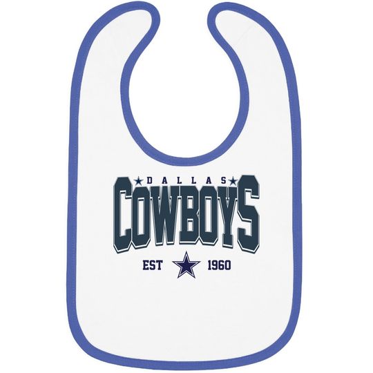 Dallas Cowboys Baby Bib