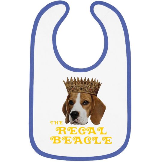 Regal Beagle Baby Bib