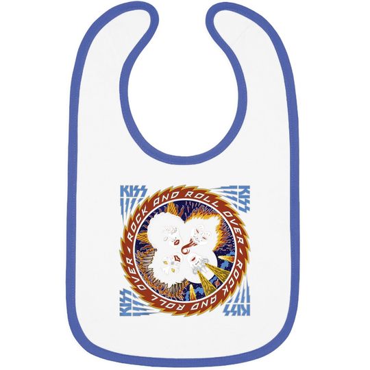 Kiss Rock Band Baby Bib